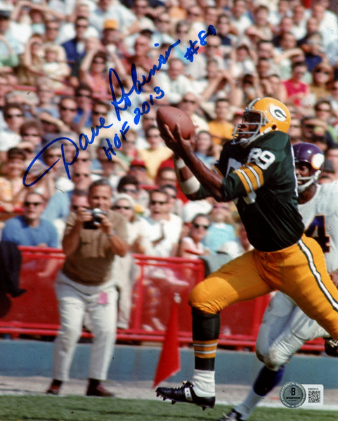 Dave Robinson Autographed/Signed Green Bay Packers 8x10 Photo Beckett 59495