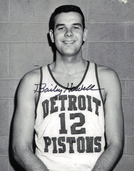 Bailey Howell Autographed Signed 8x10 Photo Detroit Pistons SKU #244917