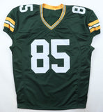 Greg Jennings Signed Green Bay Packers Pro Cut Jersey (JSA) S.B XLV Champion/ TE