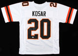 Bernie Kosar Signed Miami Hurricanes Jersey (PSA COA) Browns 2xPro Bowl Q.B.