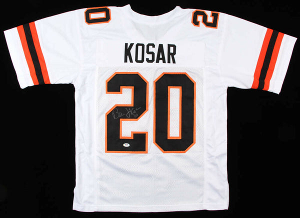 Bernie Kosar Signed Miami Hurricanes Jersey (PSA COA) Browns 2xPro Bowl Q.B.