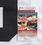 Barry Foster Signed Pittsburgh Steelers Home Jersey (JSA COA) 2xPro Bowl R.B.