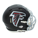 Roddy White Autographed Atlanta Falcons Speed Mini Helmet Radtke
