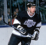 Bernie Nicholls Signed Los Angeles Kings Jersey (Beckett COA) Scored 475 Goals