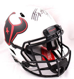JJ Watt Autographed Texans F/S Lunar Speed Authentic Helmet-Beckett W Holo*Black