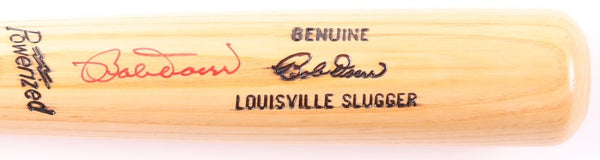 Bobby Doerr Signed Louisville Slugger Bat (Beckett) 1986 HOF Boston Red Sox / 2B