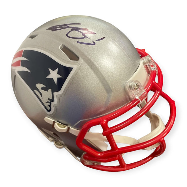 A.J. Brown New England Patriots Signed Autographed Speed Mini Helmet Beckett