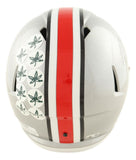 Justin Fields Signed Ohio State Buckeyes Full Size Replica Speed Helmet BAS