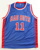 Isiah Thomas Signed Detroit Pistons Bad Boys Jersey (JSA COA) 12xNBA All-Star