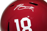 Bryce Young Autographed Alabama Crimson Tide Speed F/S Helmet BAS 39709