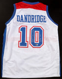 Bob Dandridge Signed Washington Bullets Jersey Inscribed "HOF 21" (Beckett)