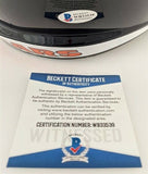 Cole Kmet Signed Bears Full-Size Speed Helmet (Beckett COA) Chicago #1 Pick 2020