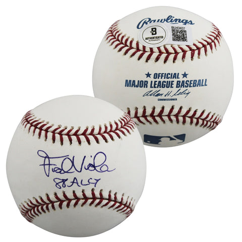 Twins Frank Viola "88 AL CY" Authentic Signed Selig OML Baseball BAS #BU43437