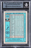 Flyers Ron Hextall Authentic Signed 1990 Bowman #105 Card BAS Slabbed