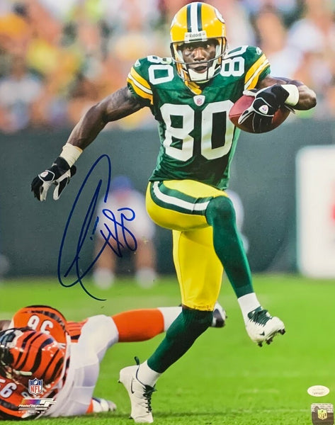 Packers DONALD DRIVER Signed 16x20 Photo #14 AUTO - SB XLV Champ - Career Leader