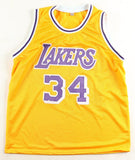 Shaquille O'Neal Signed Los Angeles Lakers Jersey (PIA Hologram) 4xNBA Champion