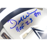 Demarcus Ware Autographed Dallas Cowboys Mini Helmet HOF Beckett Witness 51861