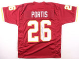 Clinton Portis Signed Washington Redskins Jersey (JSA) 2xPro Bowl Running Back