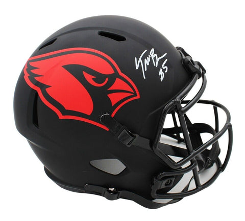 Trey McBride Signed Arizona Cardinals Speed Full Size Eclipse NFL Helmet