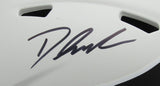 D'Andre Swift Autographed Lunar Eclipse Mini Helmet Eagles JSA 180007