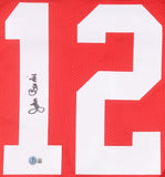 John Brodie Signed San Francisco 49ers Jersey (Beckett) 1970 NFL MVP Award / Q.B