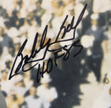 Jim Taylor & Bobby Bell Autographed/Signed Dry Mounted 11x14 Photo JSA 36456