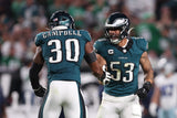 Jihaad Campbell Signed Philadelphia Eagles Jersey (Beckett) 2025 1st Rnd Pck /LB