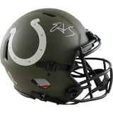 Edgerrin James Signed Indianapolis Colts Authentic 22 STS Helmet Beckett 54302