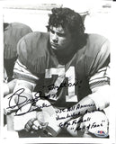 Brad Budde CFB HOF Signed/Auto/Inscr 8x10 Photo USC Football PSA/DNA 185123