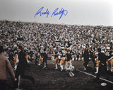 Rudy Ruettiger Notre Dame Signed16x20 Photo JSA 210195