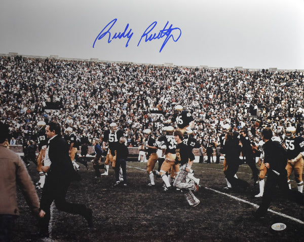 Rudy Ruettiger Notre Dame Signed16x20 Photo JSA 210195