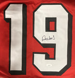 Deebo Samuel Signed Custom Alternate Red Pro-Style Football Jersey JSA Hologram