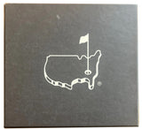2025 Augusta National GC Masters Black Leather Money Clip Billfold Wallet w/ Box