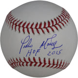 Pedro Martinez Autographed Boston Red Sox OML Baseball HOF Beckett Witness 51587