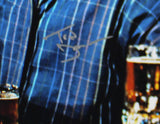 Ted Danson Signed Cheers Unframed 11x14 Holding Beer Mugs Photo