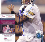 Bryon Leftwich Autographed 8x10 Photo Jacksonville Jaguars JSA