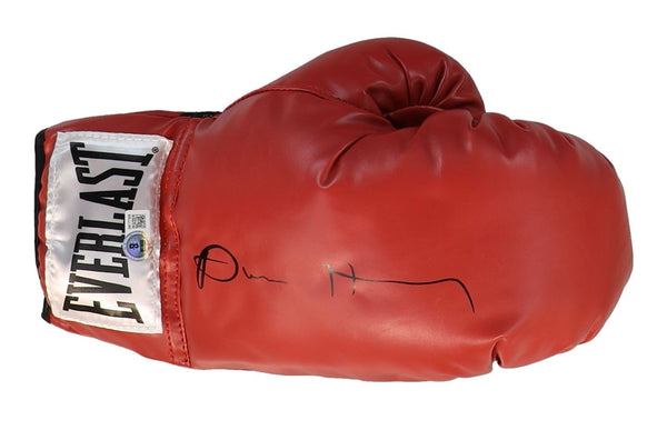 Devin Haney Signed Red Everlast Right Hand Glove BAS