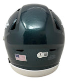 Brian Dawkins Signed Philadelphia Eagles MIDI SpeedFlex Helmet BAS