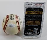 Thomson & Branca Signed Baseball (JSA) Shot Heard Round World / Dodgers Giants