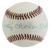 Yankees Mickey Charles Mantle Authentic Signed Oal Baseball PSA & BAS LOAs