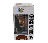 Chuck Norris Autographed/Signed Model #673 Funko Pop