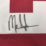 Autographed/Signed Mark Ingram Alabama Red College Jersey Beckett BAS COA