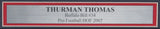 Thurman Thomas HOF Buffalo Bills Signed/Auto 8x10 Photo Framed JSA 197320