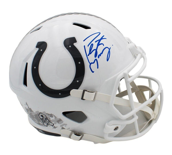 Peyton Manning Signed Indianapolis Colts Speed Full Size STS 3 NFL Helmet