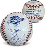 Mark McGwire and Jose Canseco Autographed 1989 World Series Signed Baseball JSA