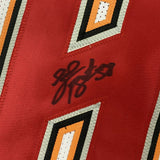 Autographed/Signed SHAQUIL BARRETT Tampa Bay White Football Jersey PSA/DNA COA