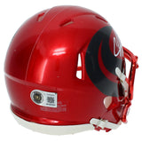 Andre Johnson Autographed "HOF 24" Texans Alternate Mini Helmet Beckett