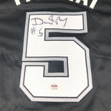 DeJounte Murray Signed Jersey PSA/DNA San Antonio Spurs Autographed