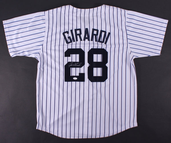 Joe Girardi Signed New York Yankees Pinstriped Jersey (JSA COA) All Star Catcher