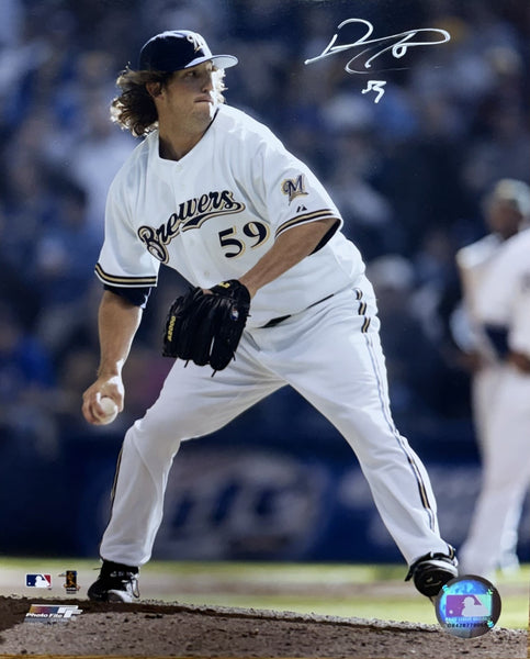 DERRICK TURNBOW Signed 8x10 Photo #2 - Milwaukee Brewers MLB - AUTO